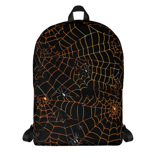 Spiders & Web Halloween Backpack