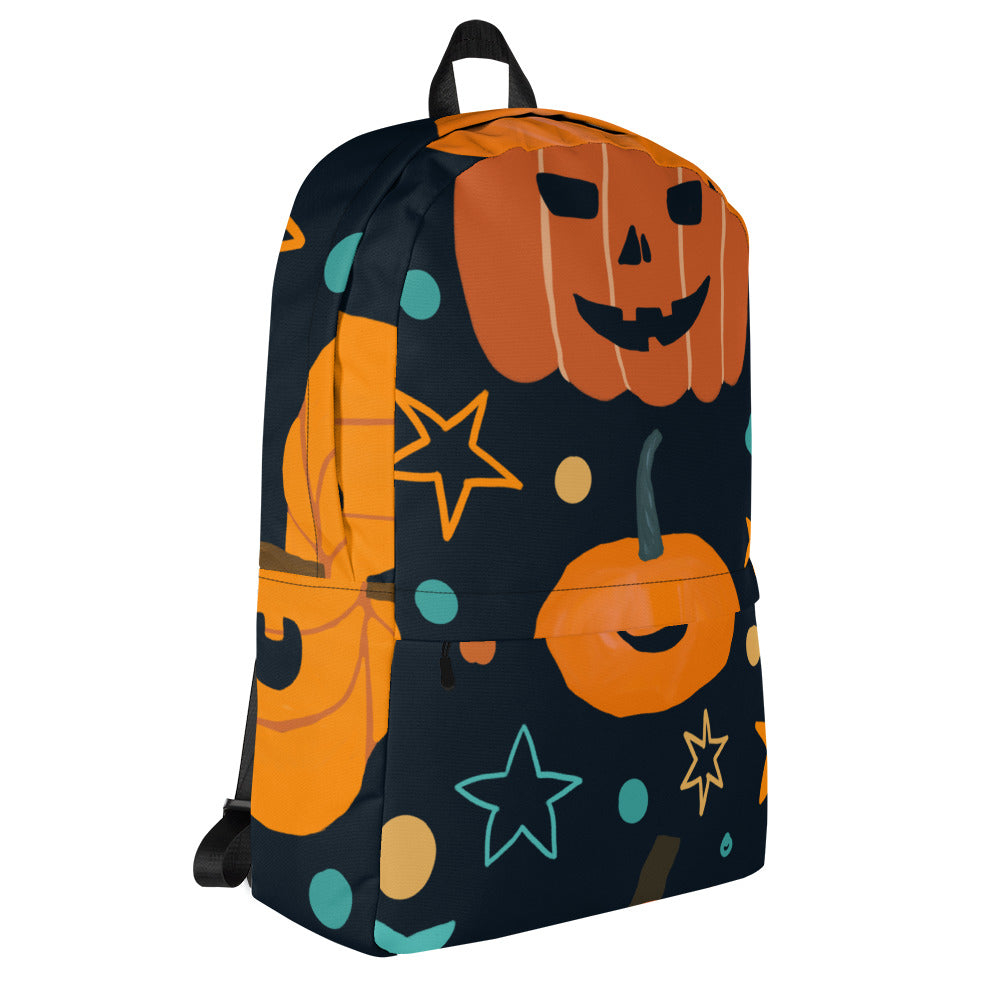 Pumpkins & Stars Halloween Backpack