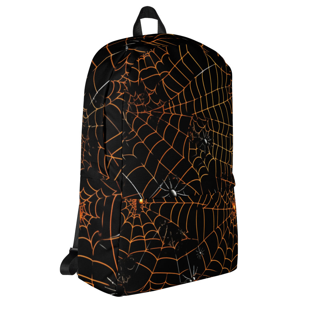 Spiders & Web Halloween Backpack