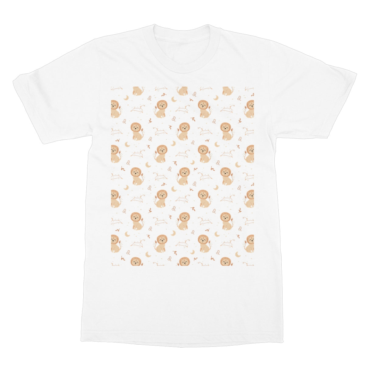 Leo Pattern Softstyle T-Shirt