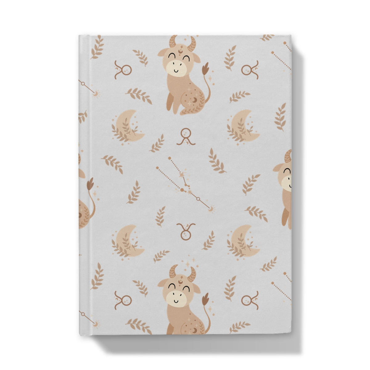 Taurus Pattern Hardback Journal