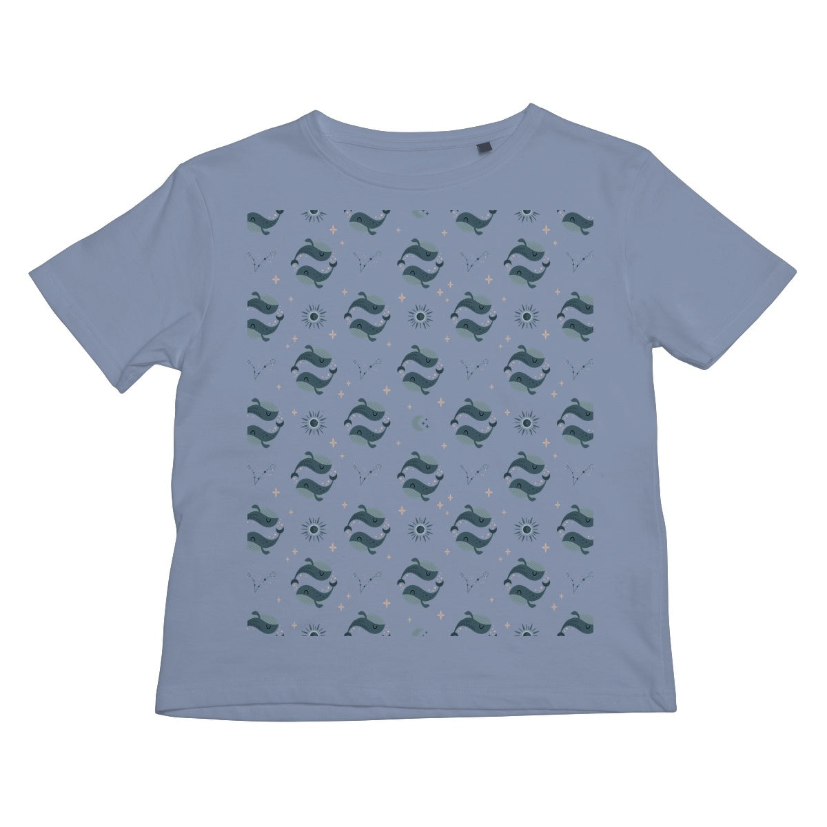 Pisces Pattern Kids T-Shirt