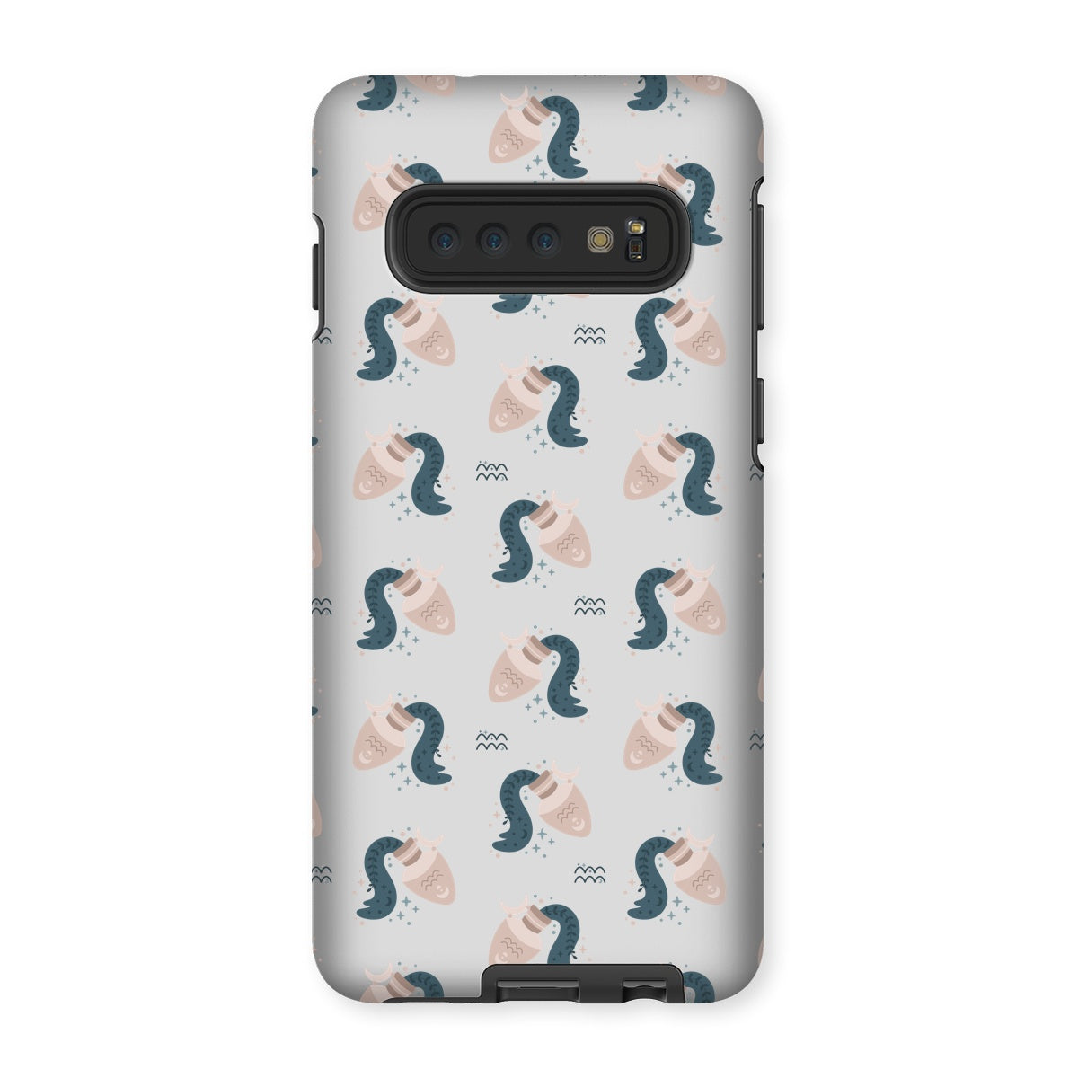 Aquarius Pattern Tough Phone Case