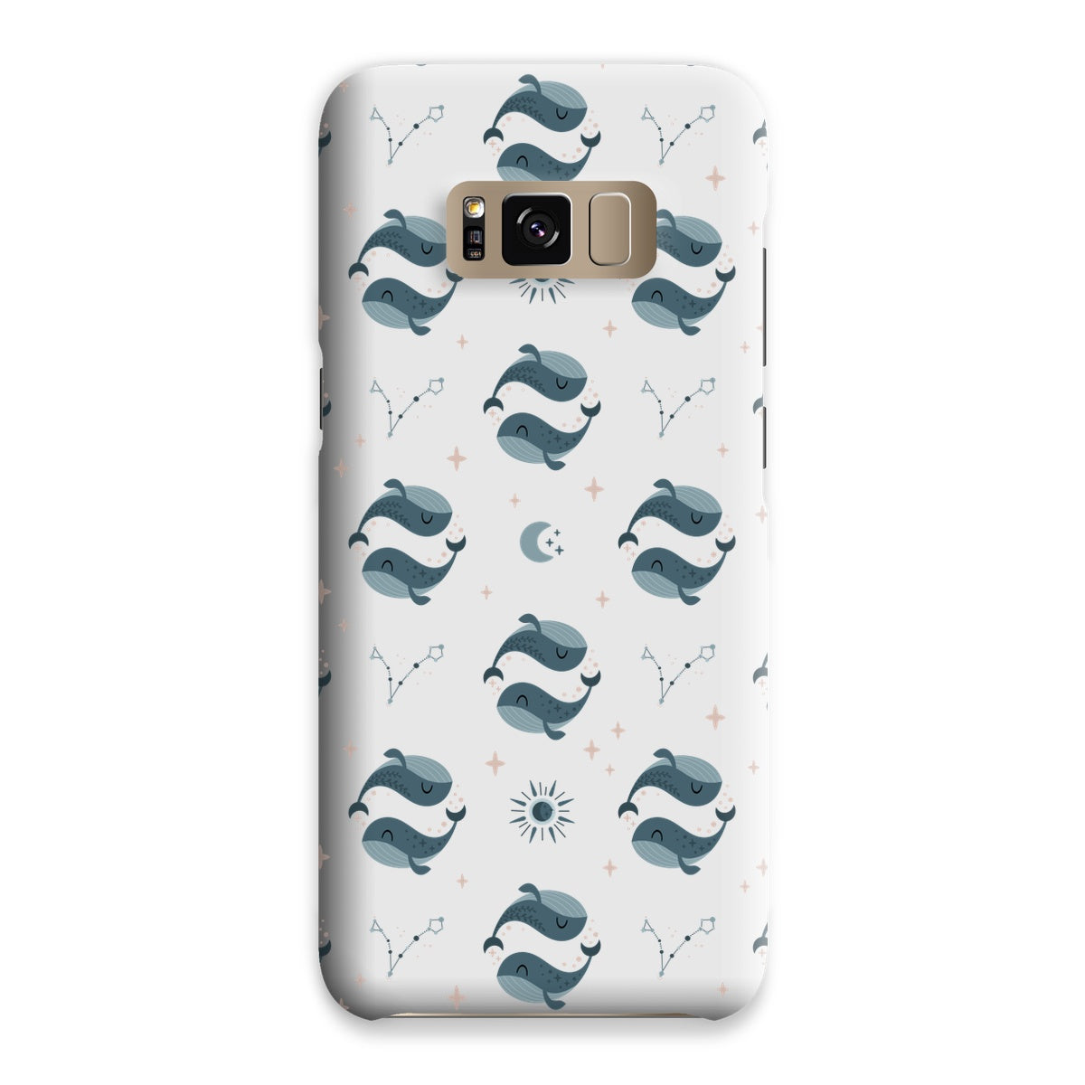 Pisces Pattern Snap Phone Case