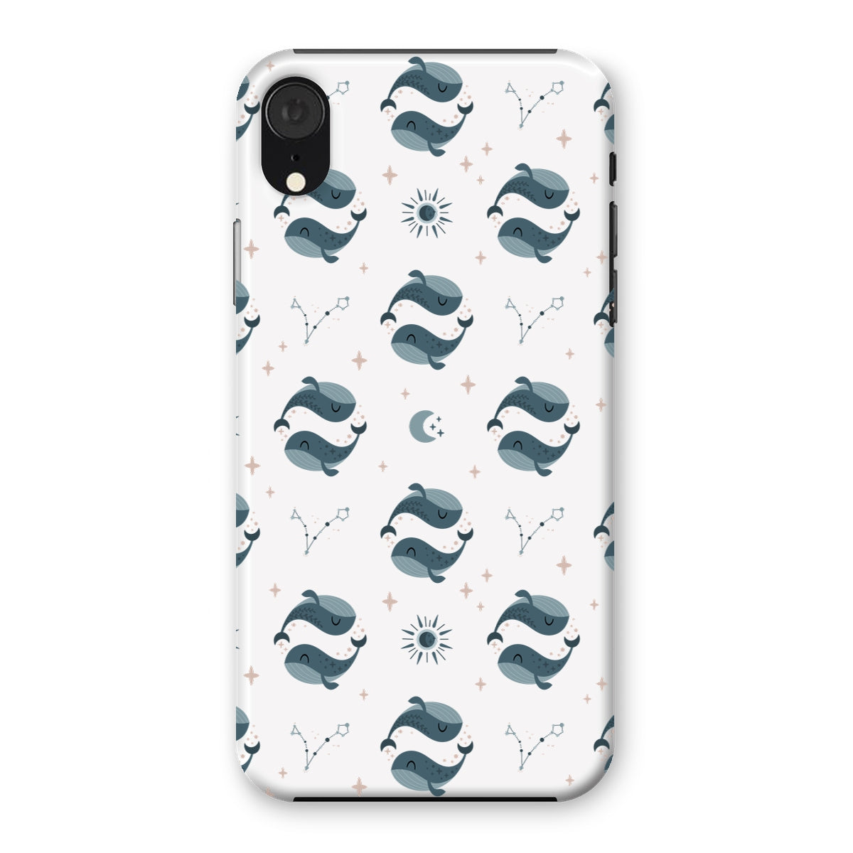 Pisces Pattern Snap Phone Case