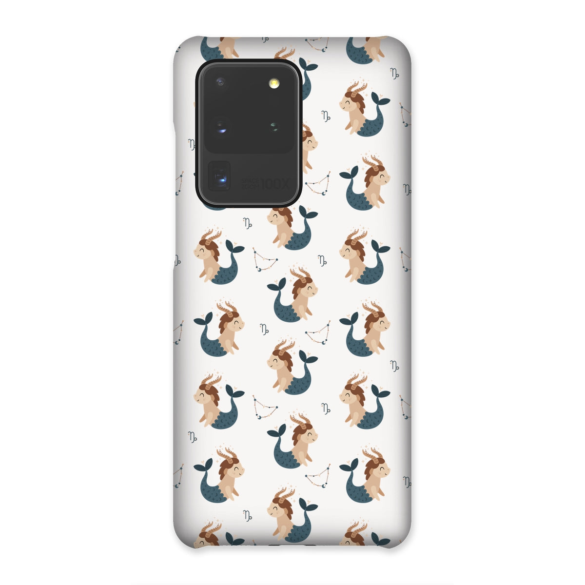 Capricorn Pattern Snap Phone Case