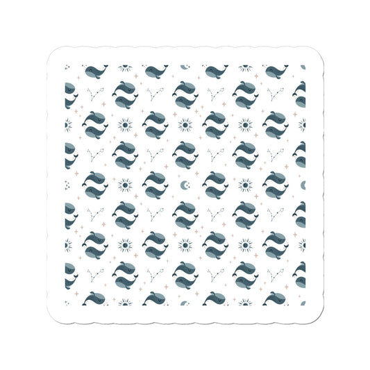 Pisces Pattern Sticker