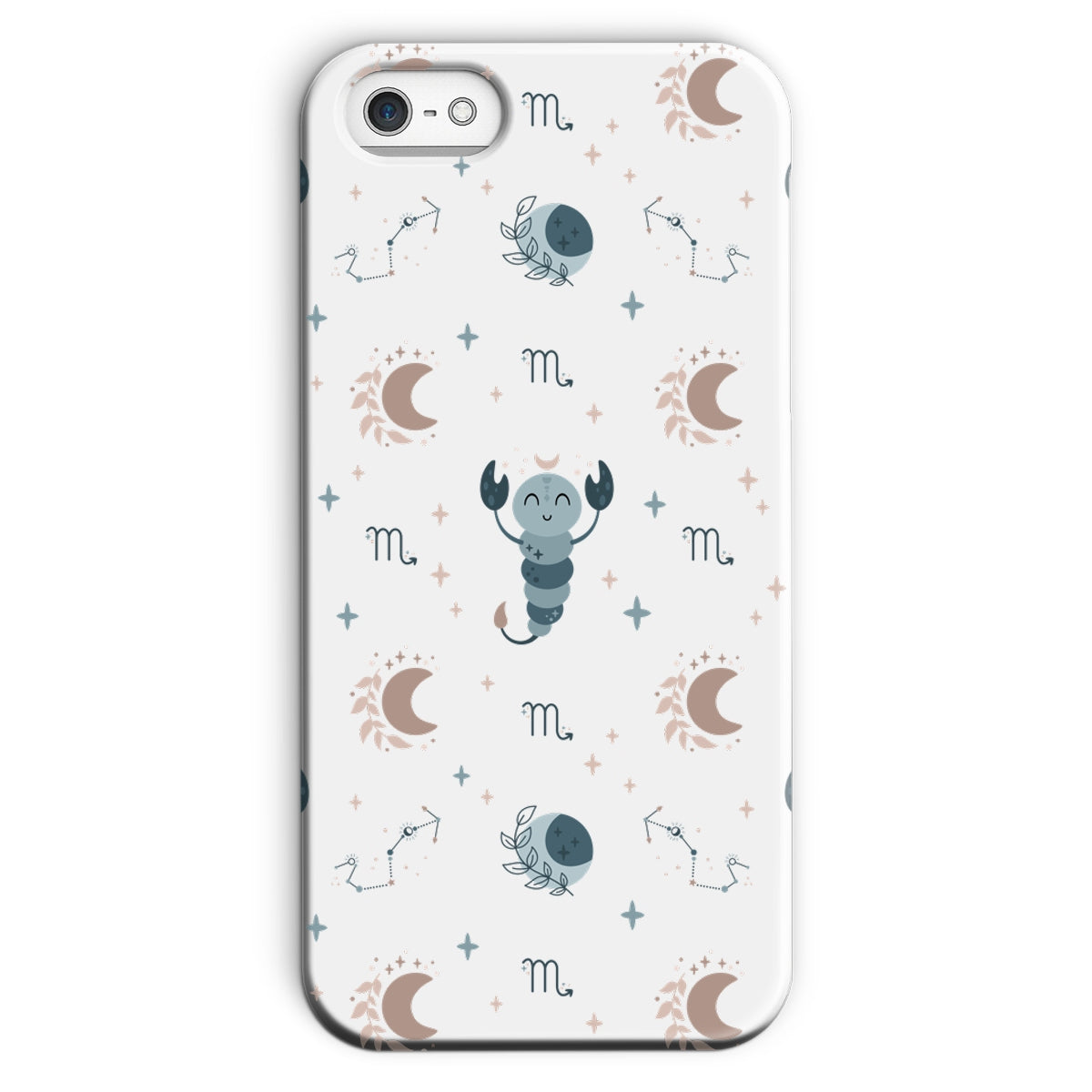 Scorpio Pattern Snap Phone Case