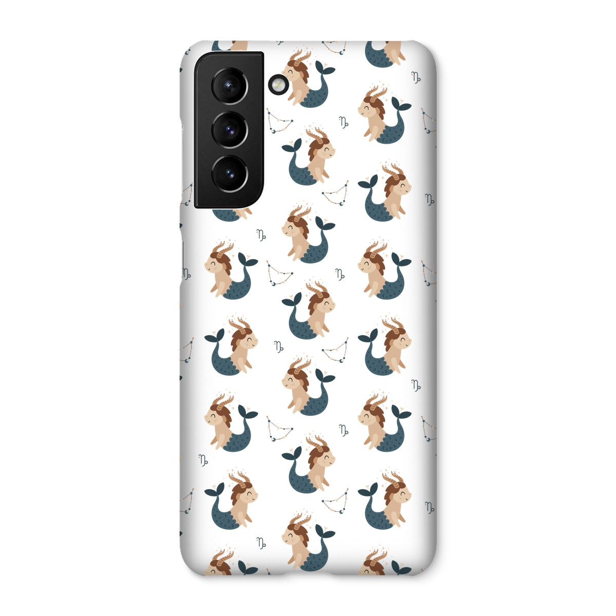 Capricorn Pattern Snap Phone Case