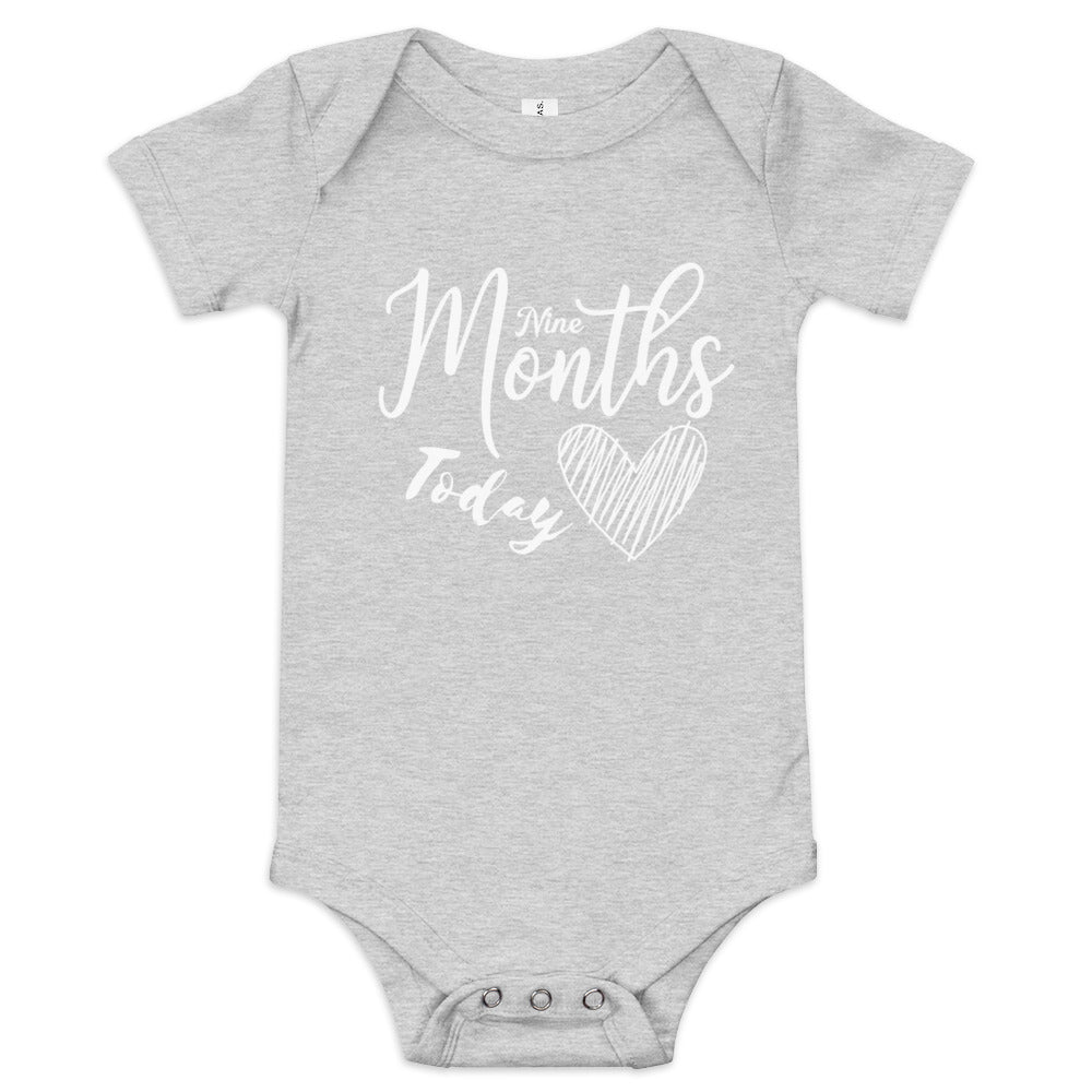 Nine Months Today Baby short sleeve one piece