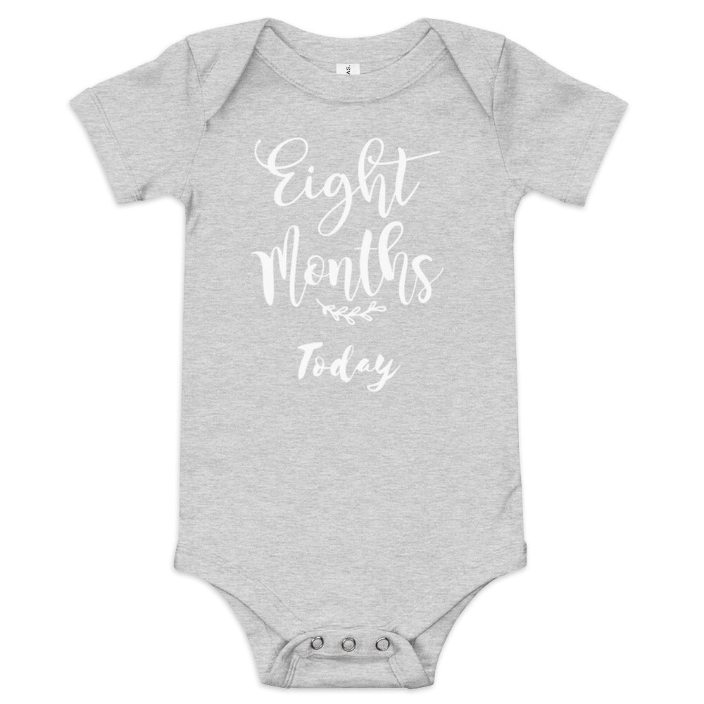 Eight Months Today Baby short sleeve one piece