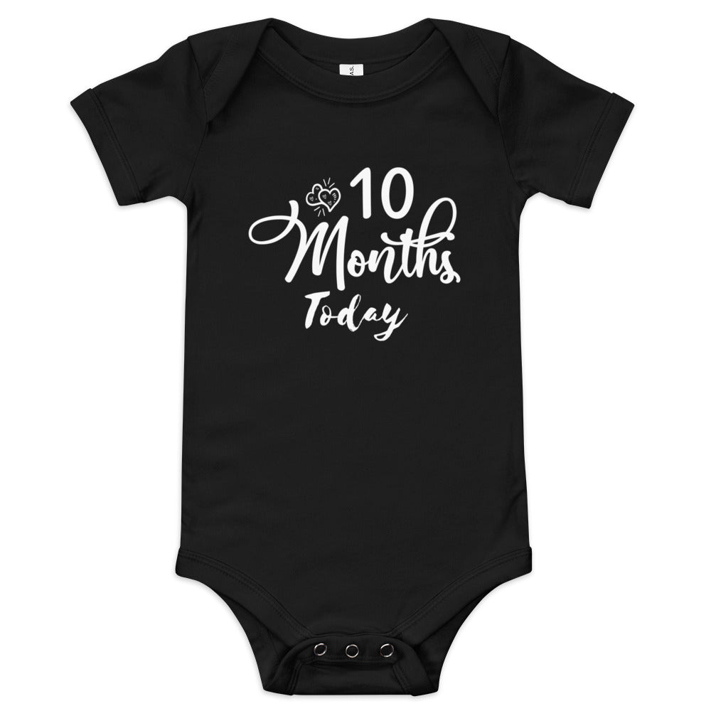 Ten Months Today Baby short sleeve one piece