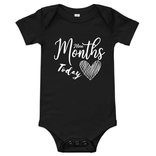 Nine Months Today Baby short sleeve one piece