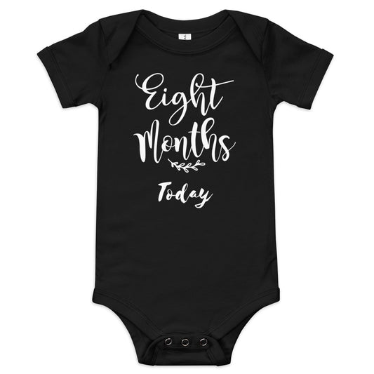 Eight Months Today Baby short sleeve one piece