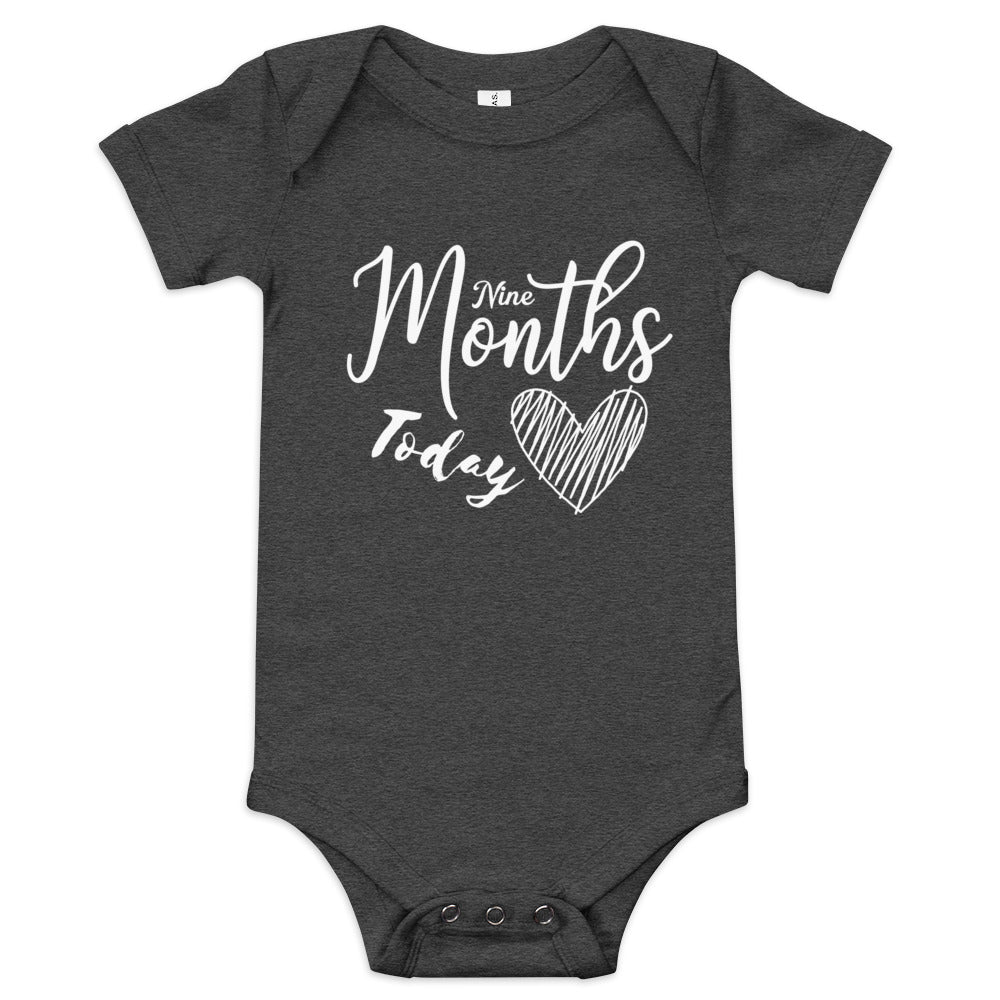 Nine Months Today Baby short sleeve one piece