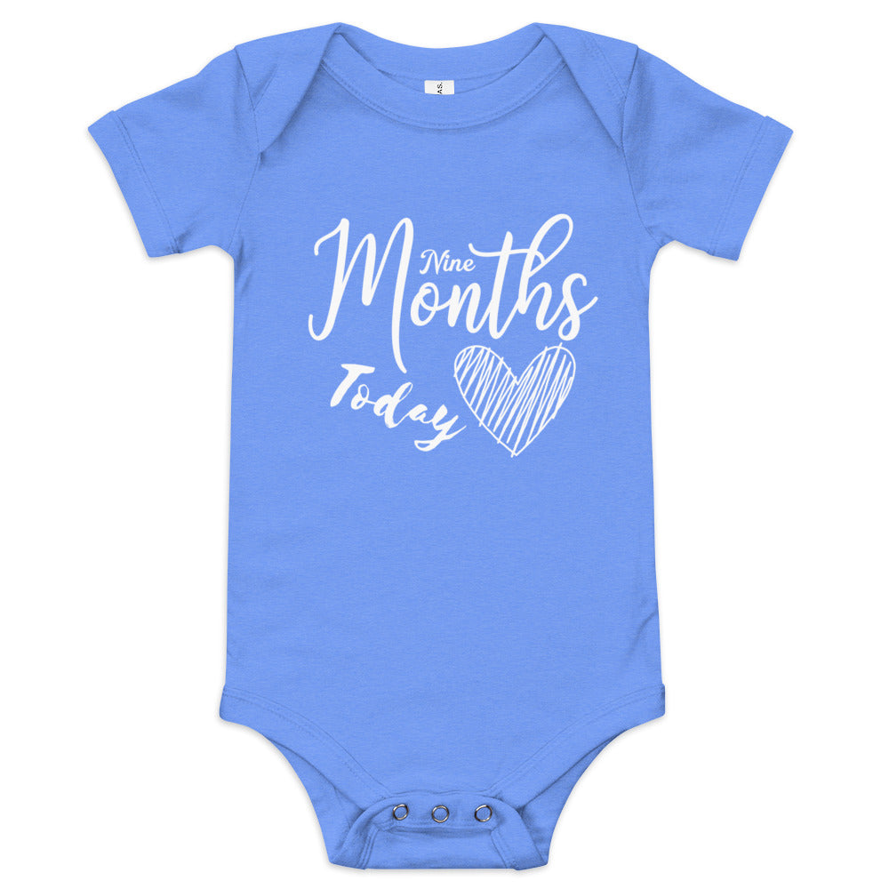 Nine Months Today Baby short sleeve one piece