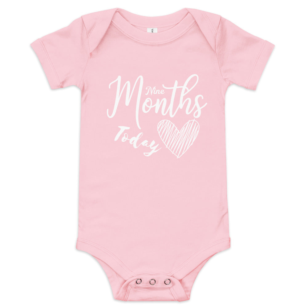 Nine Months Today Baby short sleeve one piece