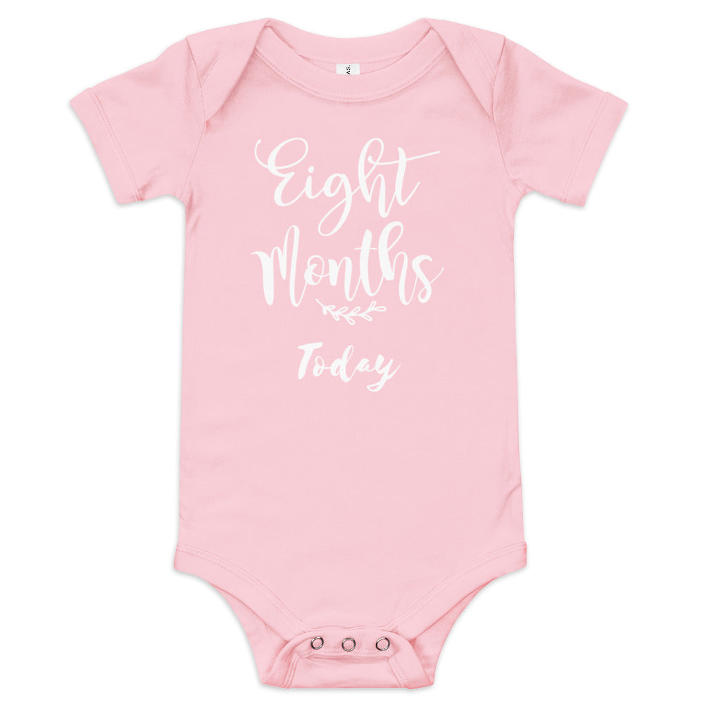 Eight Months Today Baby short sleeve one piece