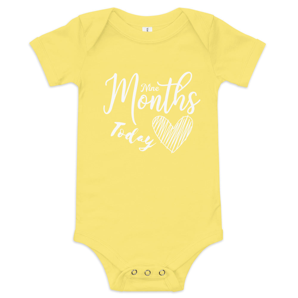 Nine Months Today Baby short sleeve one piece