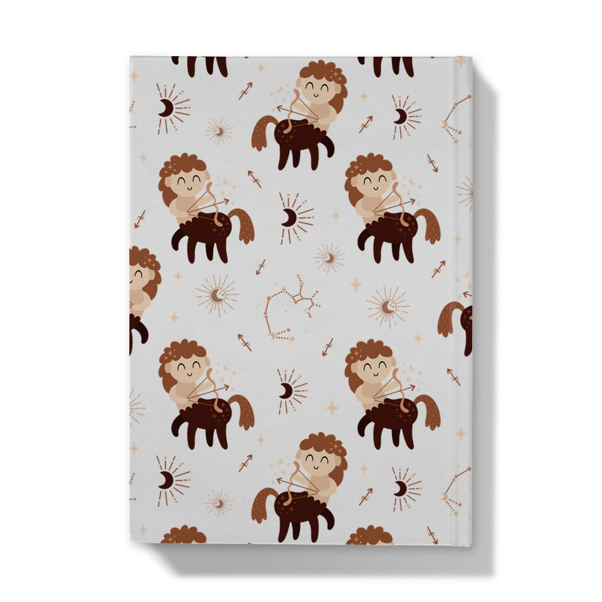 Sagittarius Pattern Hardback Journal