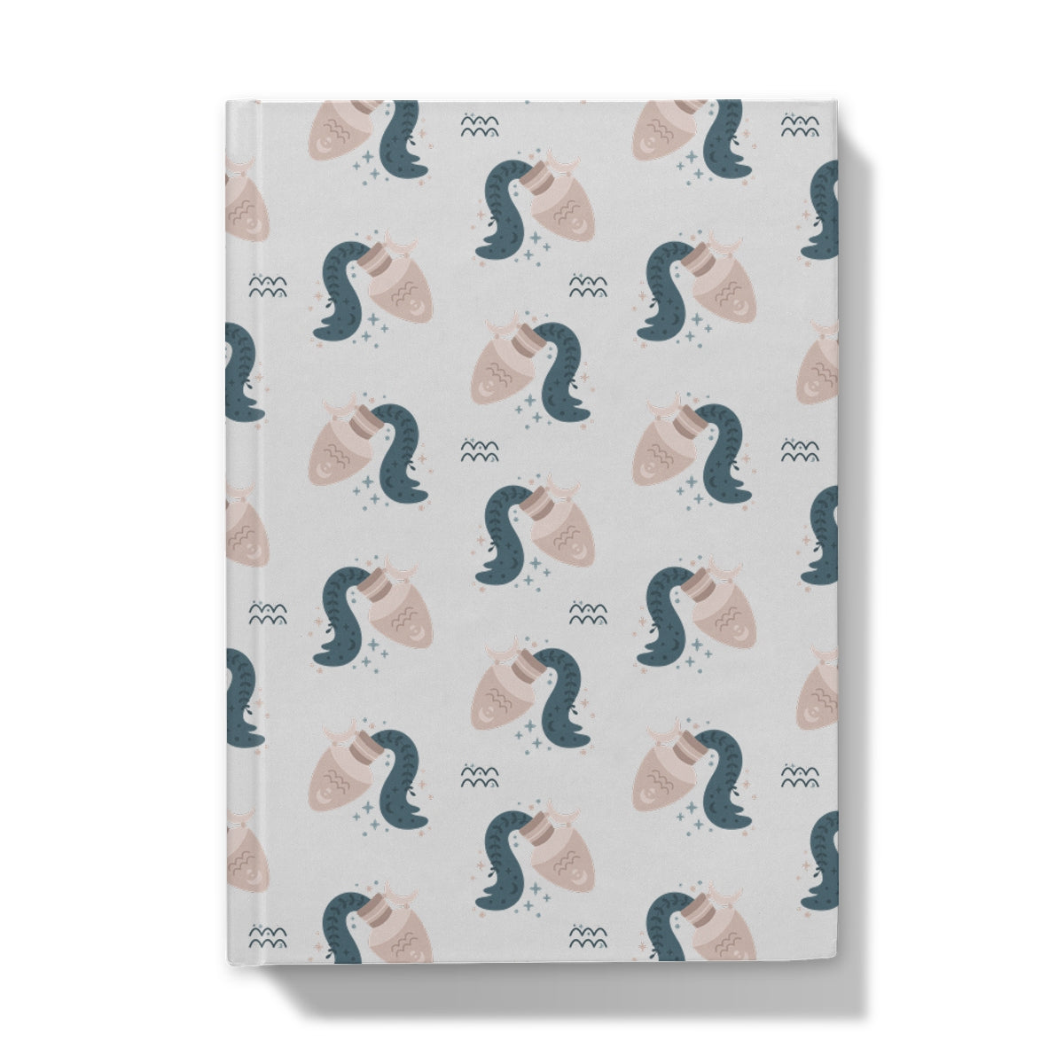 Aquarius Pattern Hardback Journal