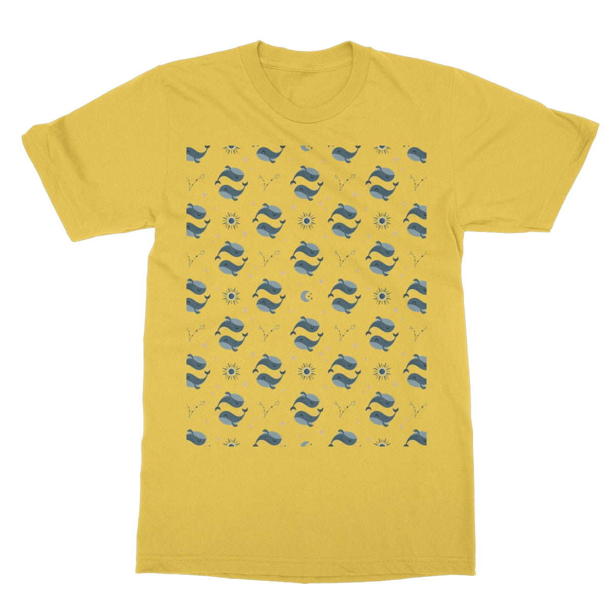 Pisces Pattern Softstyle T-Shirt