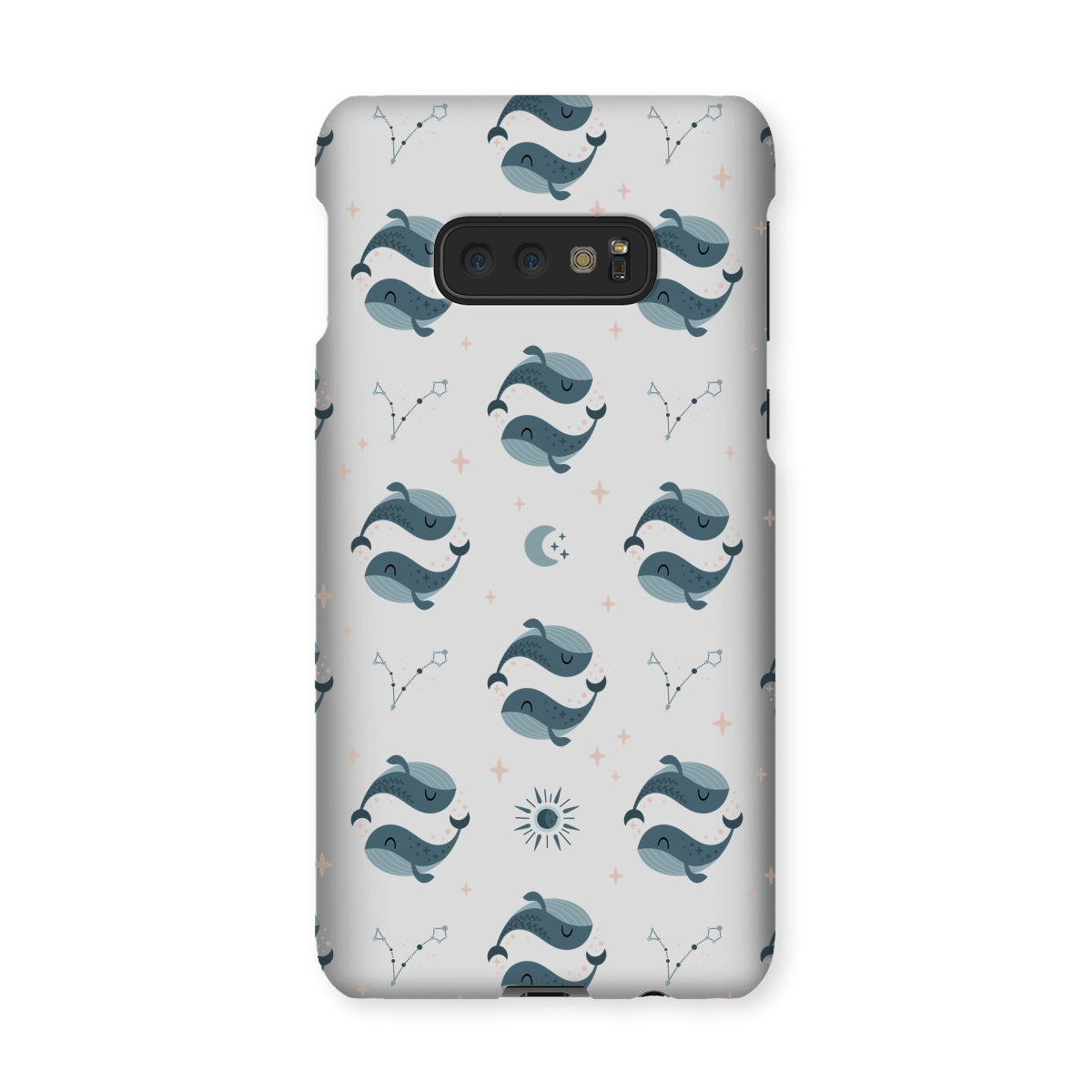 Pisces Pattern Snap Phone Case