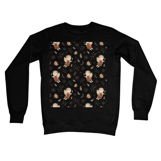 Virgo Pattern Crew Neck Sweatshirt