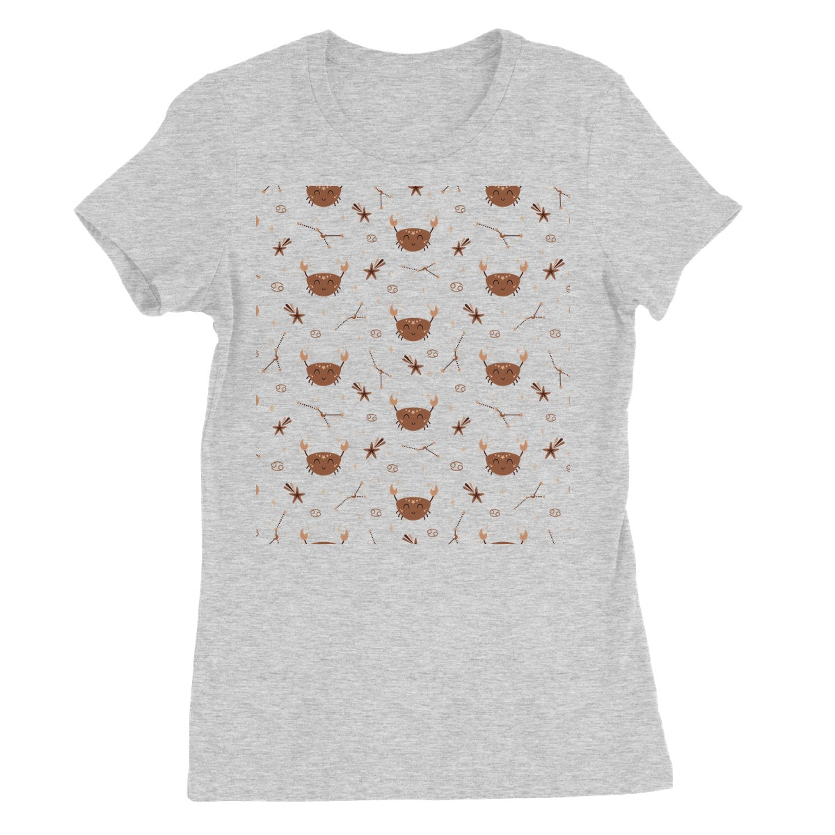 Cancer Pattern Women's Favourite T-Shirt