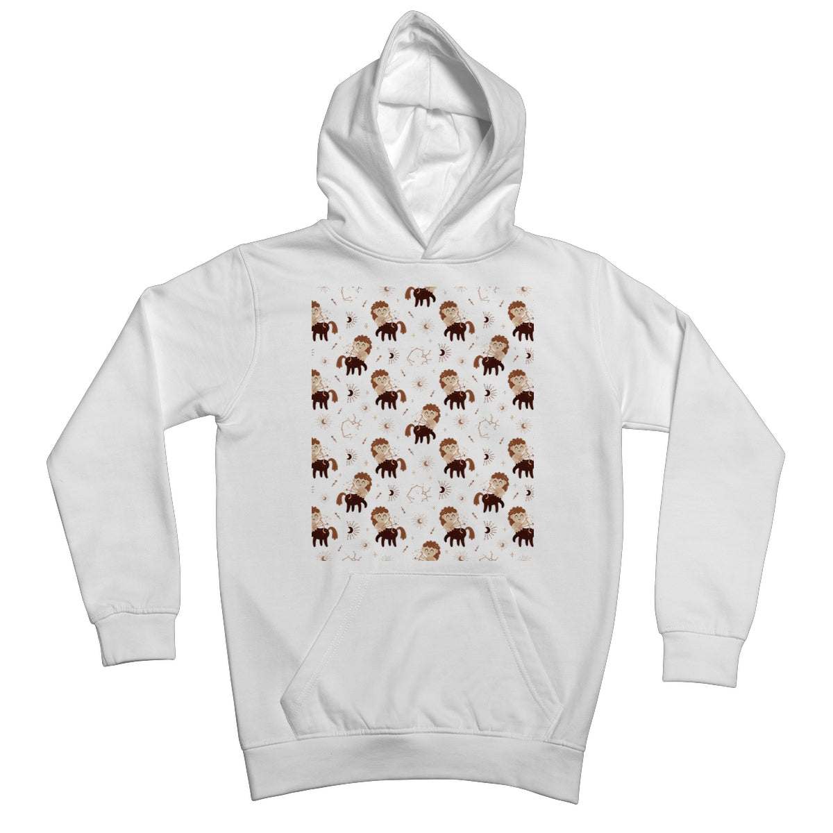 Sagittarius Pattern Kids Hoodie