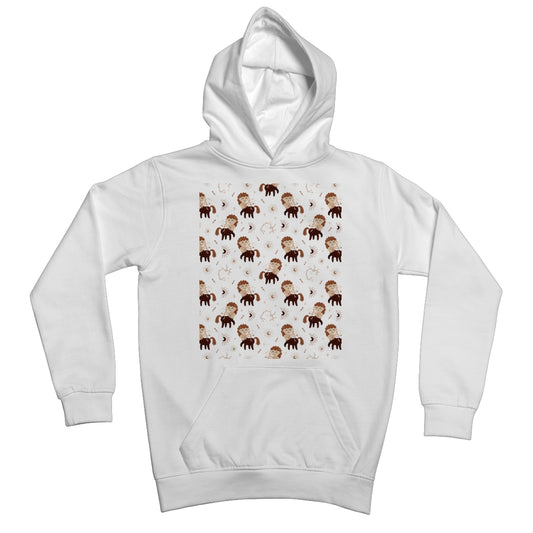 Sagittarius Pattern Kids Hoodie