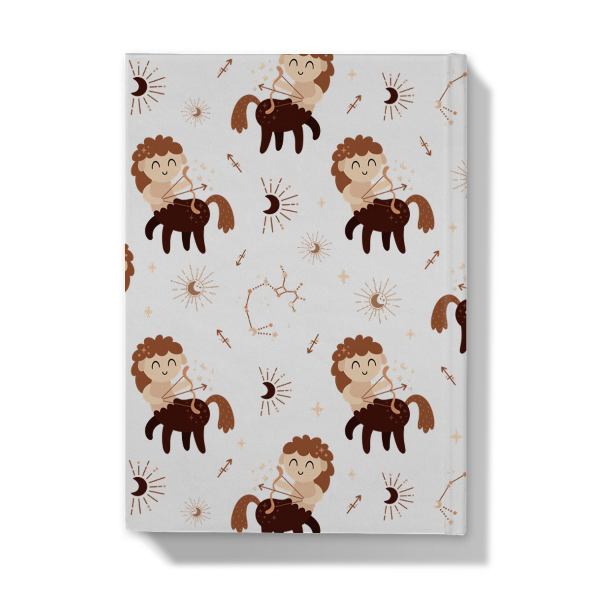 Sagittarius Pattern Hardback Journal