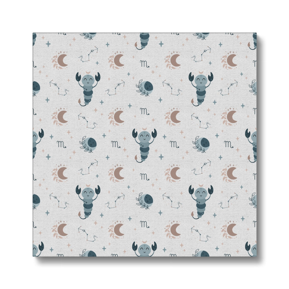 Scorpio Pattern Eco Canvas