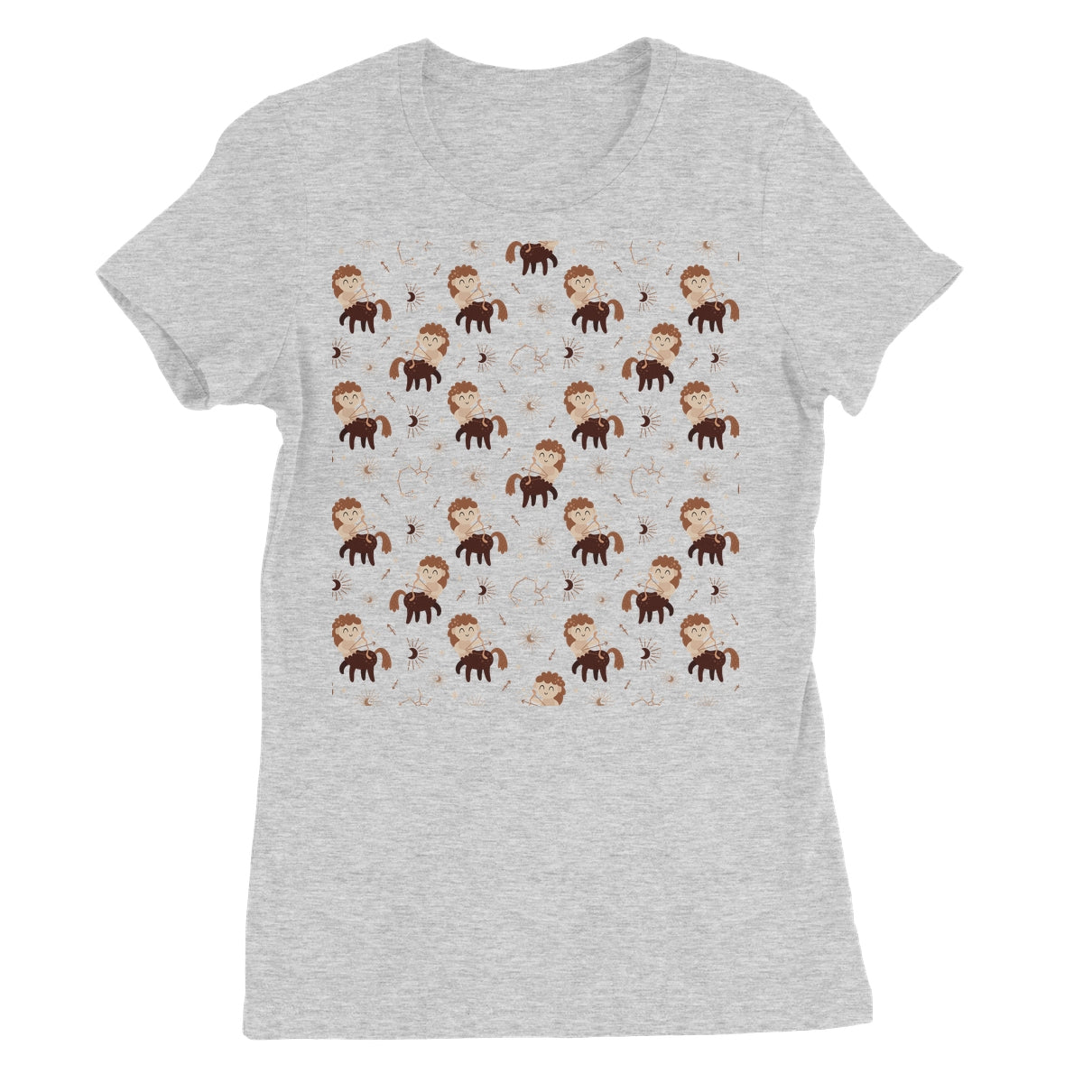 Sagittarius Pattern Women's Favourite T-Shirt