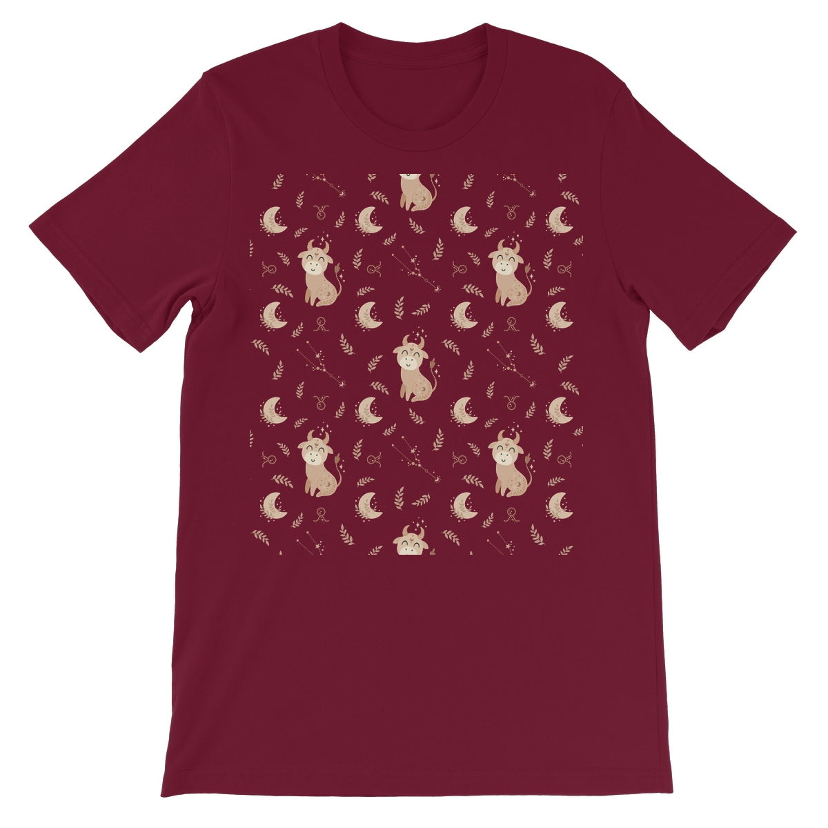 Taurus Pattern Unisex Short Sleeve T-Shirt