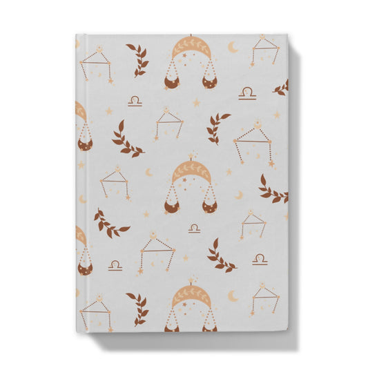 Libra Pattern Hardback Journal