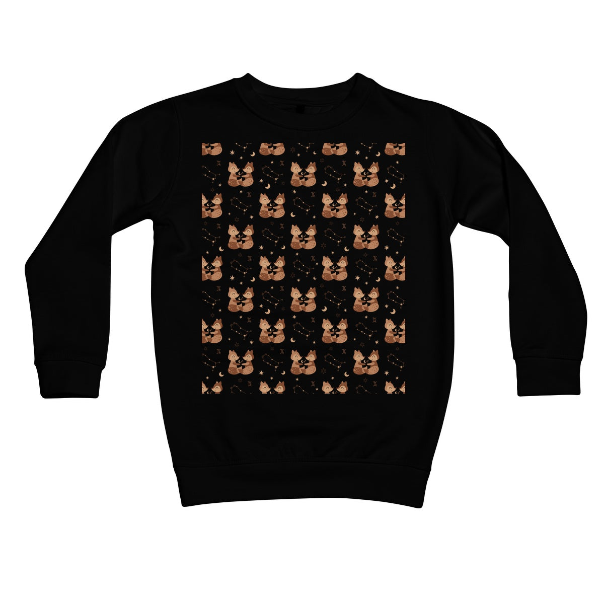 Gemini Pattern Kids Sweatshirt