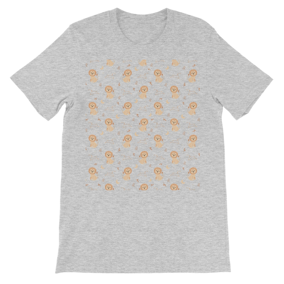 Leo Pattern Unisex Short Sleeve T-Shirt