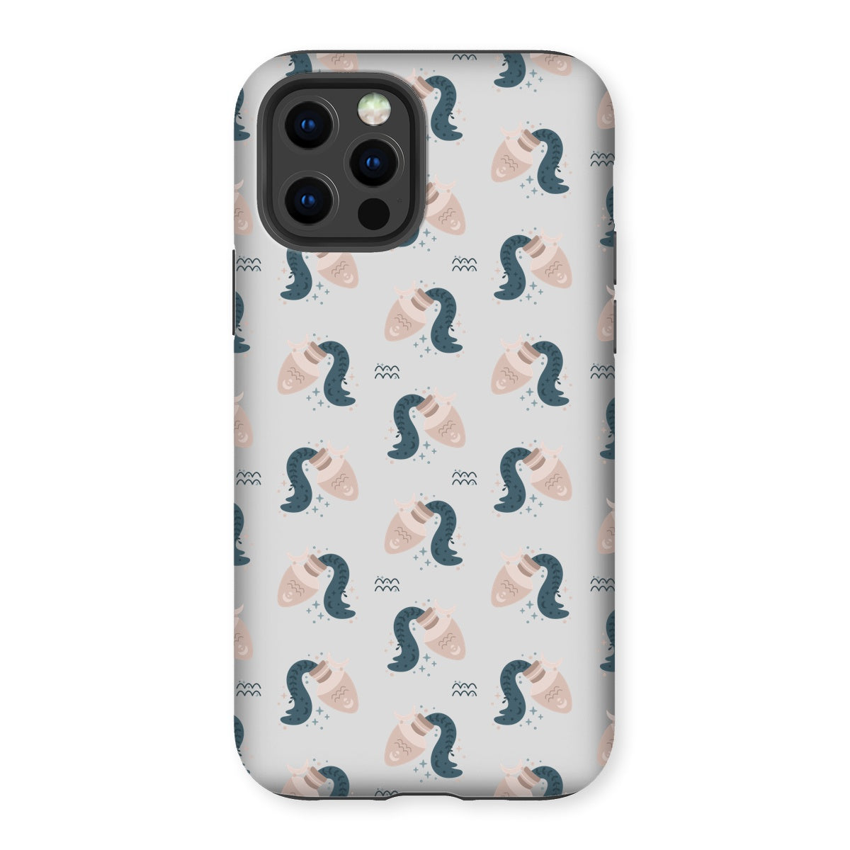 Aquarius Pattern Tough Phone Case