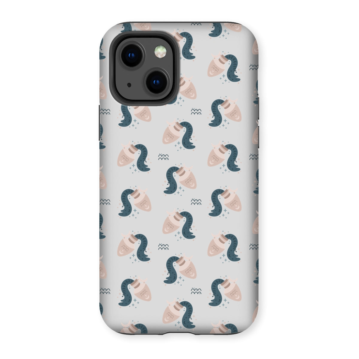 Aquarius Pattern Tough Phone Case