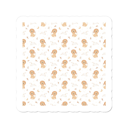 Leo Pattern Sticker