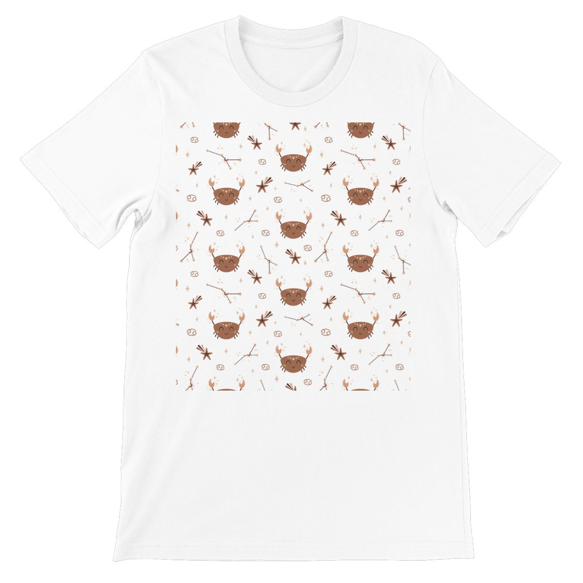 Cancer Pattern Unisex Short Sleeve T-Shirt