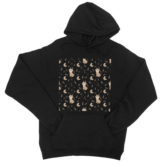 Taurus Pattern College Hoodie