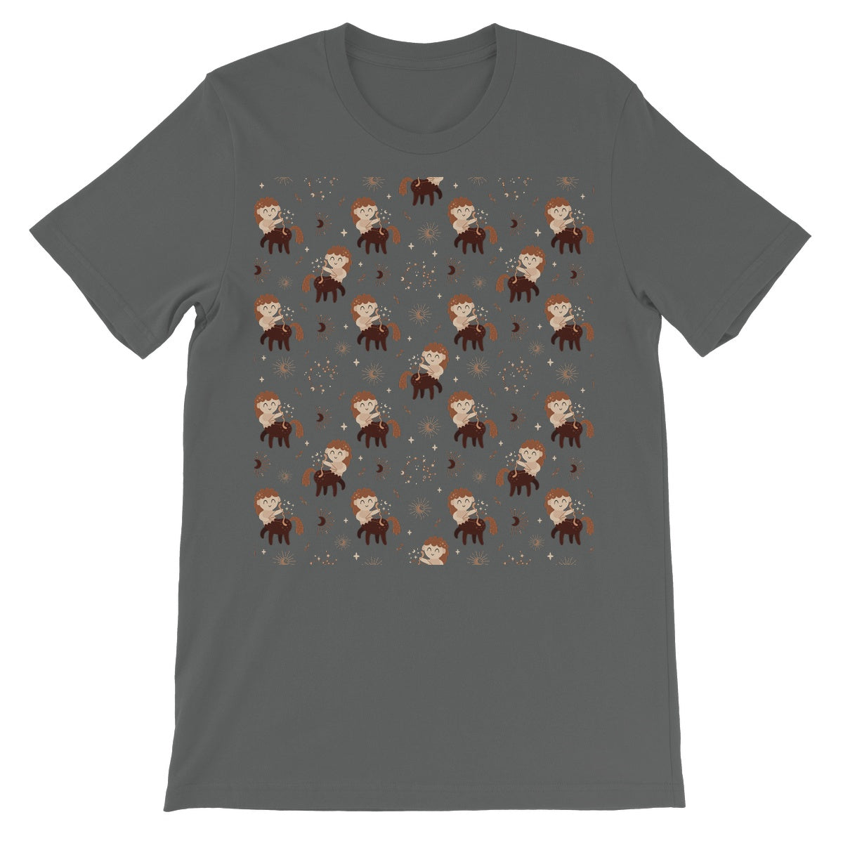 Sagittarius Pattern Unisex Short Sleeve T-Shirt