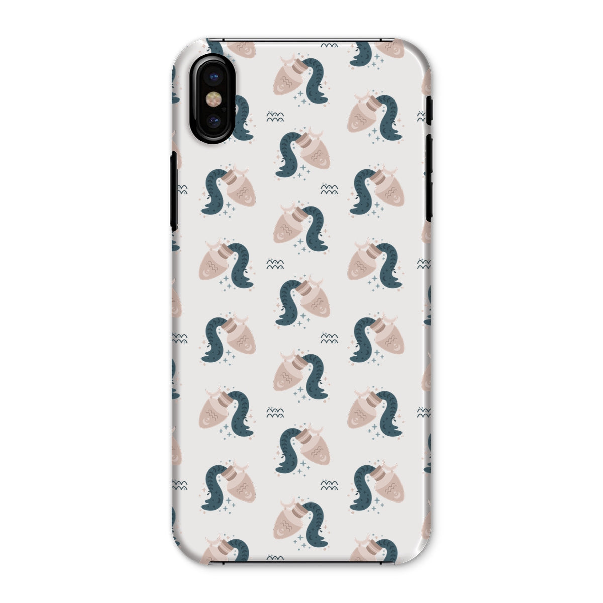 Aquarius Pattern Snap Phone Case