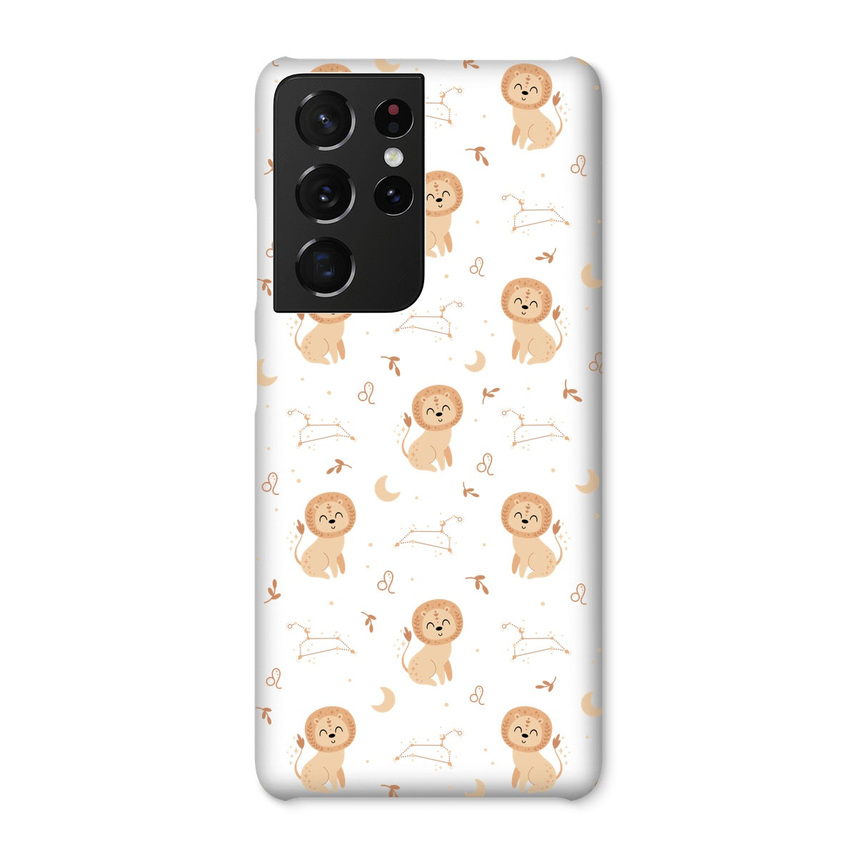 Leo Pattern Snap Phone Case