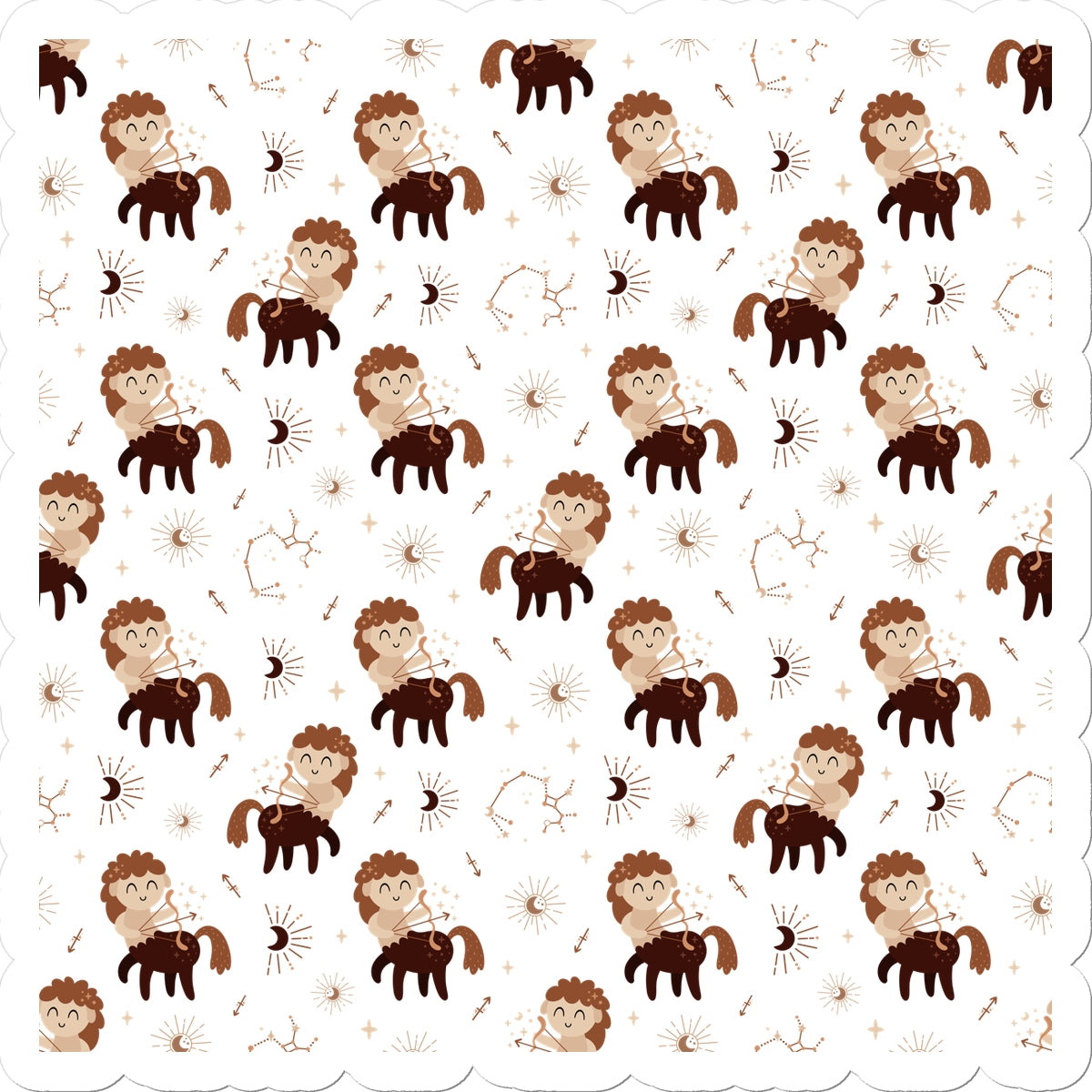 Sagittarius Pattern Sticker