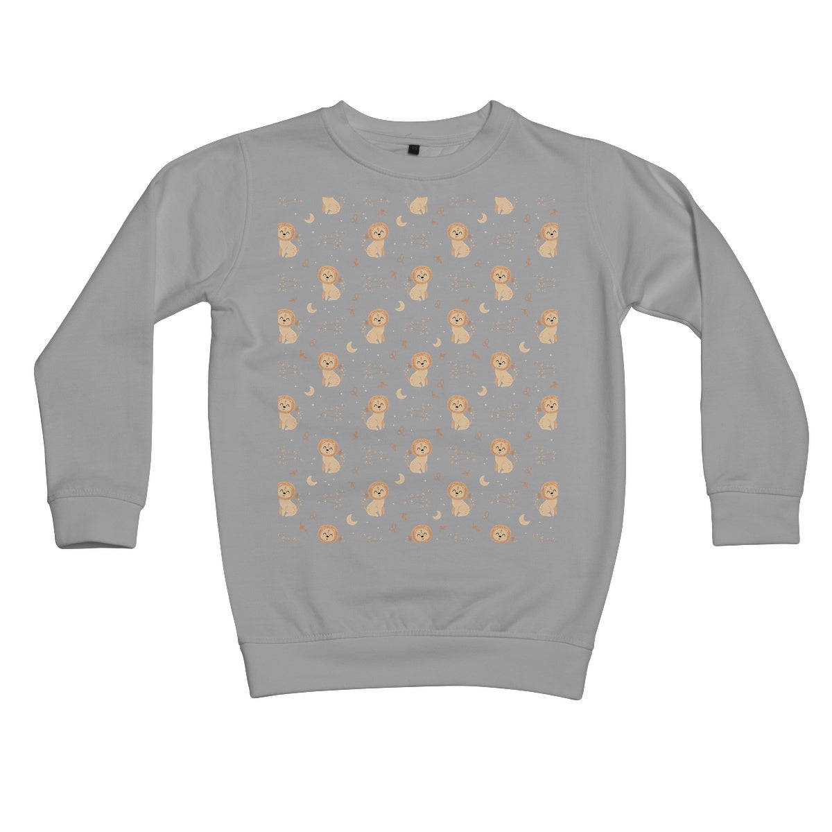 Leo Pattern Kids Sweatshirt