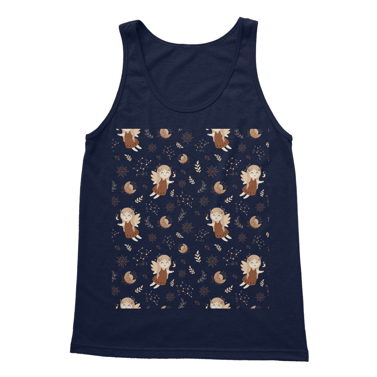 Virgo Pattern Softstyle Tank Top