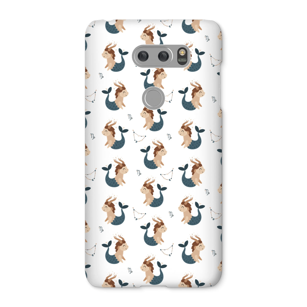 Capricorn Pattern Snap Phone Case